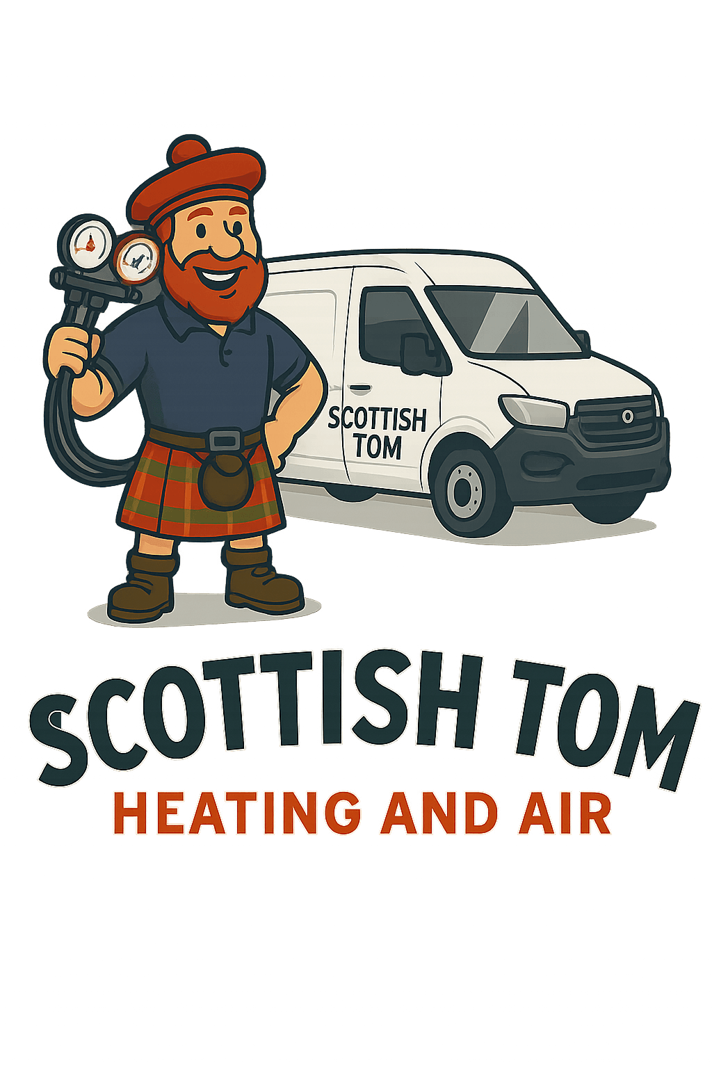 Scottish Tom service van